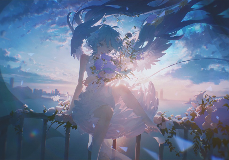 初音未来5k电脑桌面壁纸