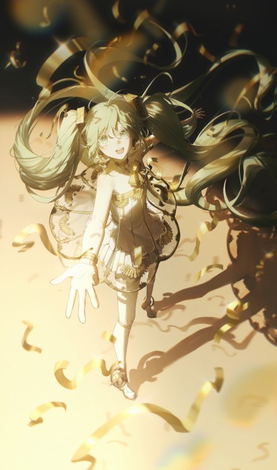 初音未来5k手机壁纸(3607x6122)