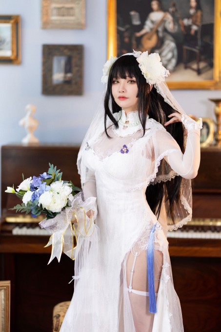 前羽_rr少女前线95式婚纱