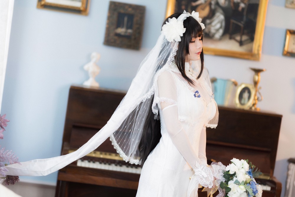 前羽_rr少女前线95式婚纱