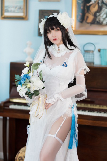 前羽_rr少女前线95式婚纱