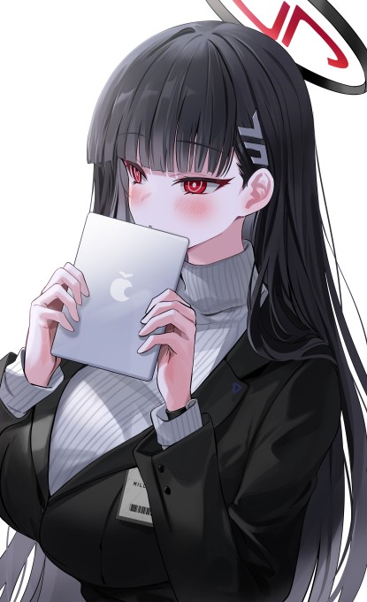 《碧蓝档案》调月里约4k手机壁纸(2820x4620)