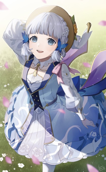 《原神》神里绫华2k手机壁纸