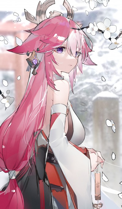 《原神》八重神子4k手机壁纸