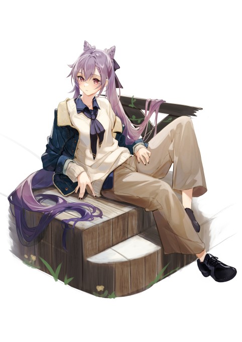 《原神》刻晴2k手机壁纸