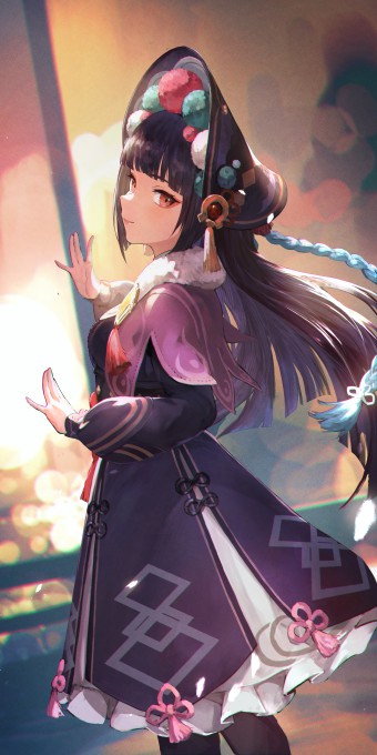 《原神》烟绯5k手机壁纸
