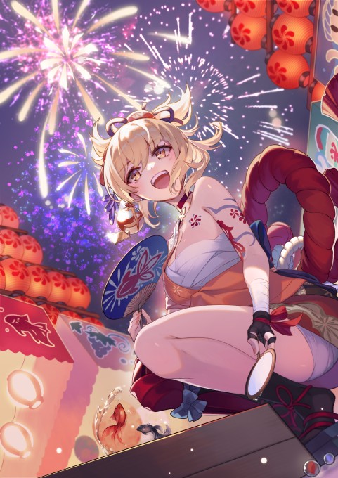 《原神》宵宫2k手机壁纸