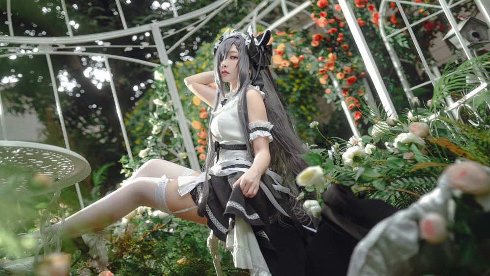 宮本桜奥古斯特女仆装