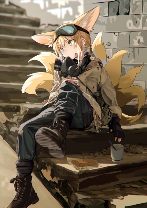 《明日方舟》铃兰5k手机壁纸