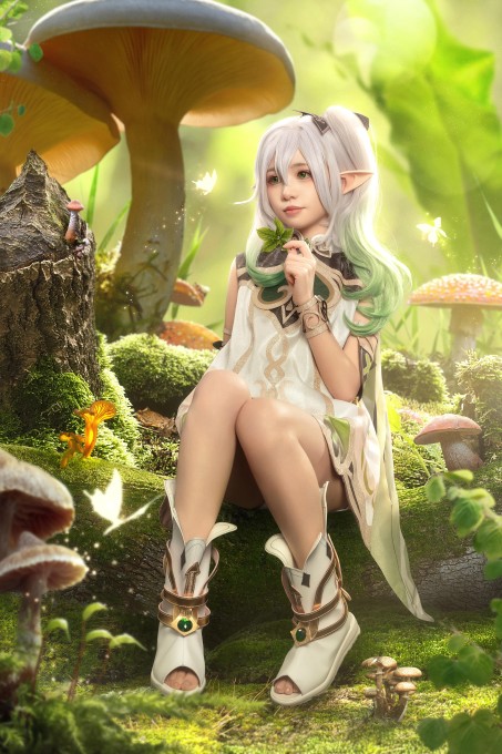 爆机少女喵小吉原神纳西妲