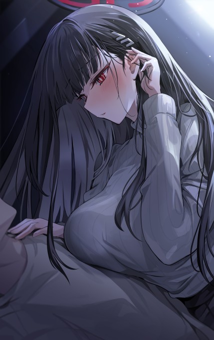 《碧蓝档案》调月里约5k手机壁纸