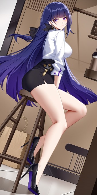 《崩坏3》雷电芽衣5k手机壁纸(3000x6030)