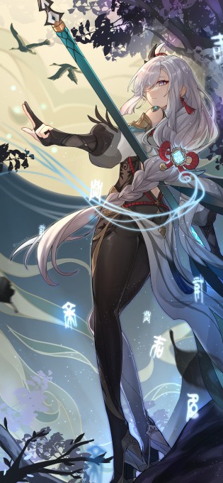 《原神》申鹤5k手机壁纸