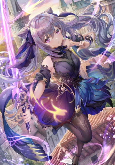 《原神》刻晴8k手机壁纸