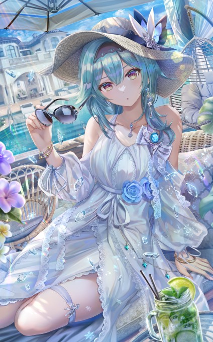 《原神》优菈8k手机壁纸(5297x8497)