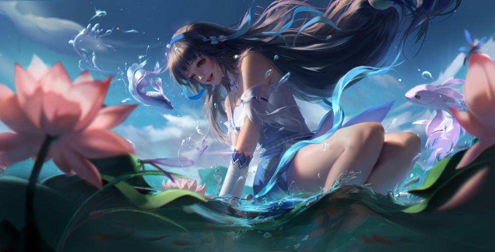 《王者荣耀》4k电脑桌面壁纸(5000x2546)
