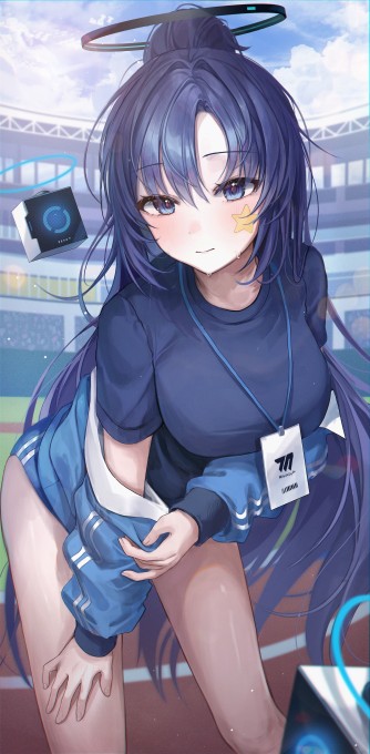 《碧蓝档案》早濑优香4k手机壁纸
