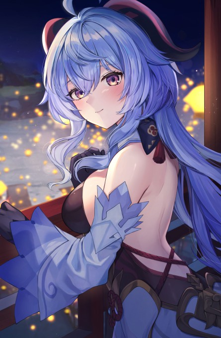 《原神》甘雨2k手机壁纸