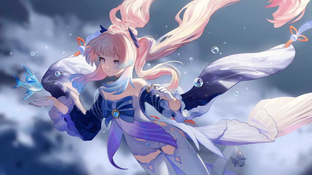 《原神》珊瑚宫心海4k电脑桌面壁纸(4800x2700)