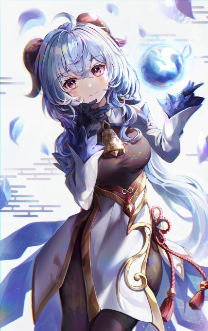 《原神》甘雨5k手机壁纸