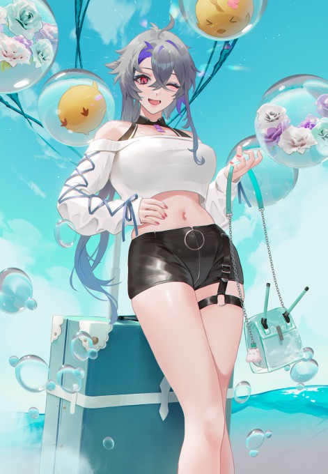 《碧蓝航线》福煦5k手机壁纸