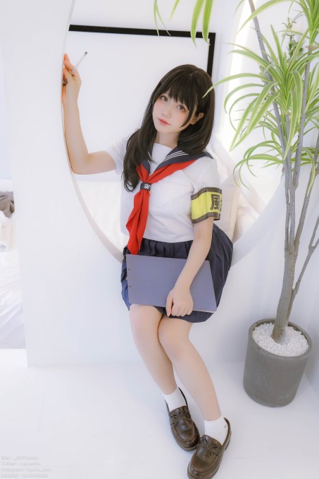 Nyako喵子痴·女子校生2风纪委员(3000x4500)