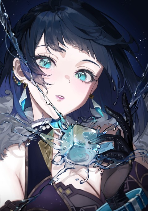 《原神》夜兰6k手机壁纸