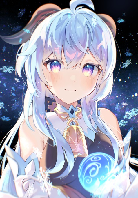 《原神》甘雨2k手机壁纸