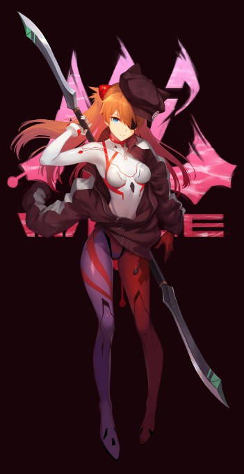 《新世纪福音战士》惣流·明日香·兰格雷2k手机壁纸