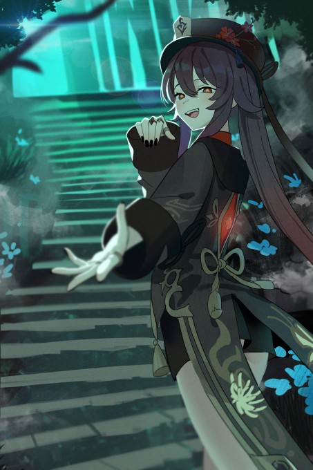 《原神》胡桃2k手机壁纸
