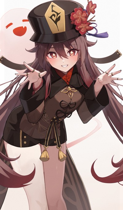 《原神》胡桃4k手机壁纸(2405x4093)