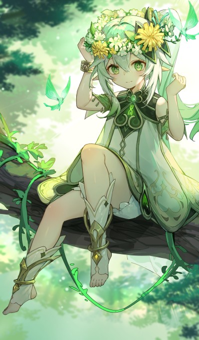 《原神》纳西妲4k手机壁纸(2572x4380)