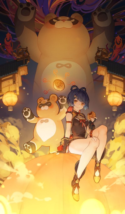 《原神》香菱5k手机壁纸
