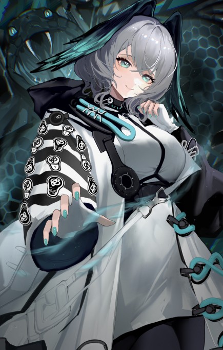 《明日方舟》霍尔海雅4k手机壁纸