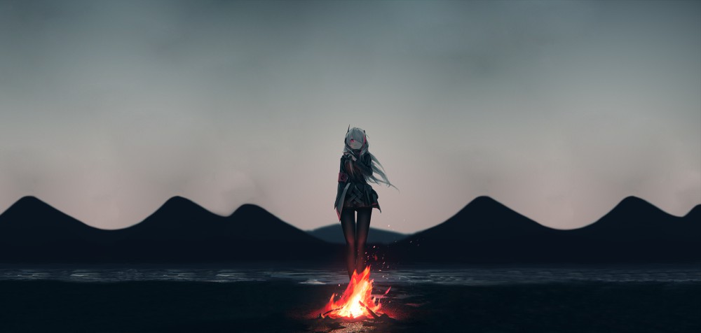《少女前线》M4 SOPMOD II高清电脑桌面壁纸