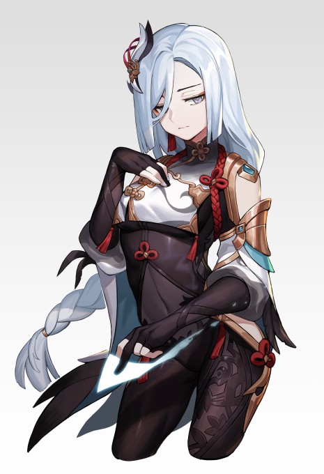 《原神》申鹤4k手机壁纸(3422x5000)