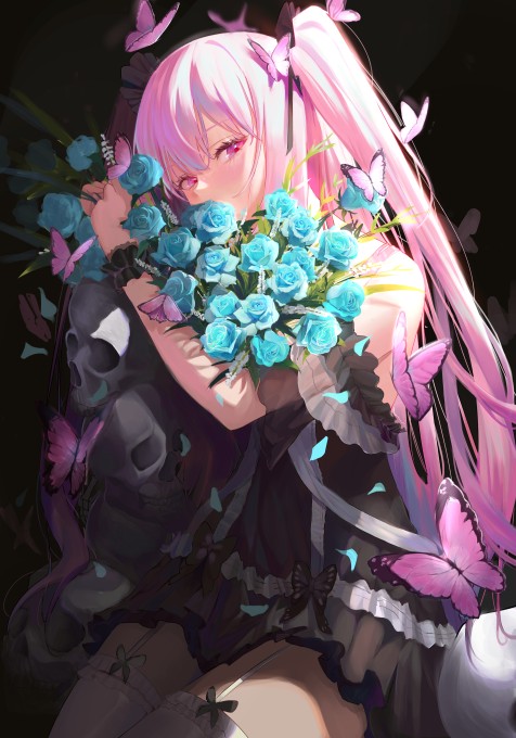 润羽露西娅2k手机壁纸(2372x3387)