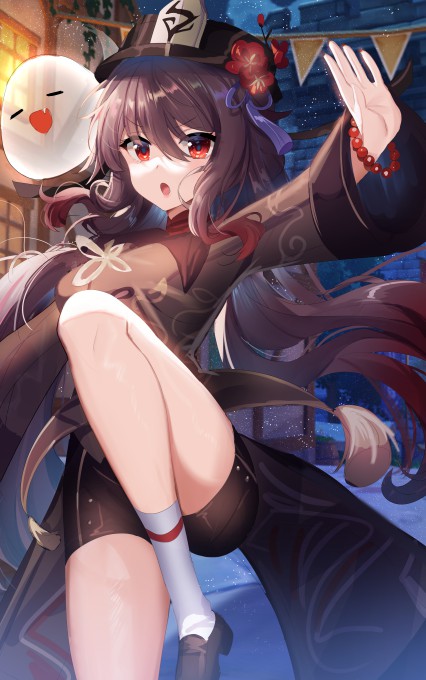 《原神》胡桃4k手机壁纸