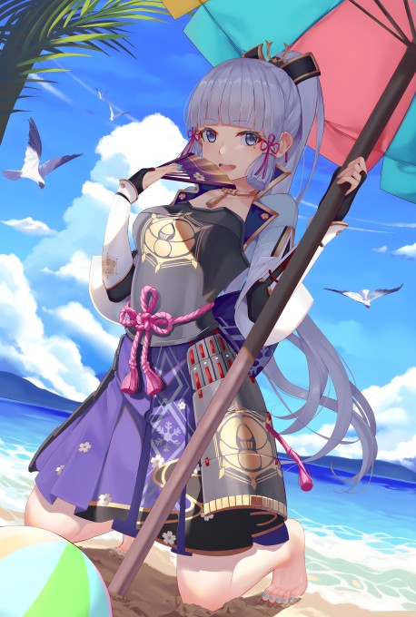 《原神》神里绫华8k手机壁纸