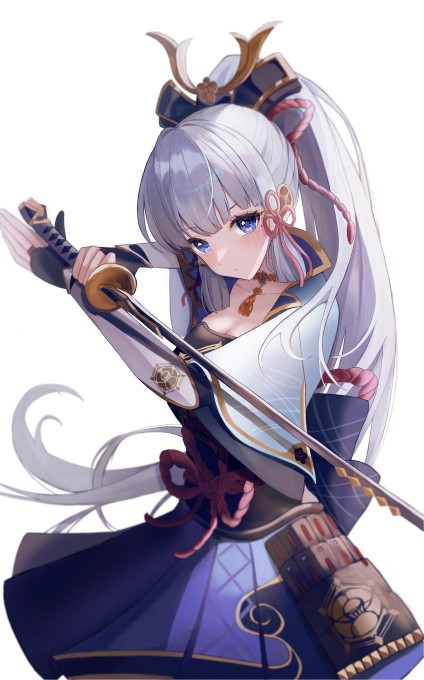 《原神》神里绫华5k手机壁纸(3618x5800)