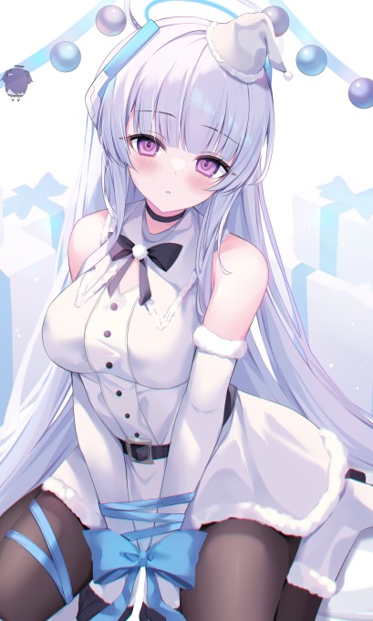 《碧蓝档案》生盐诺亚4k手机壁纸(2460x4093)