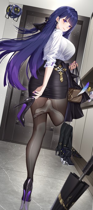 《崩坏3》雷电芽衣5k手机壁纸(2500x5607)