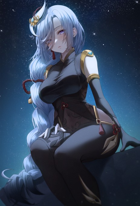 《原神》申鹤2k手机壁纸
