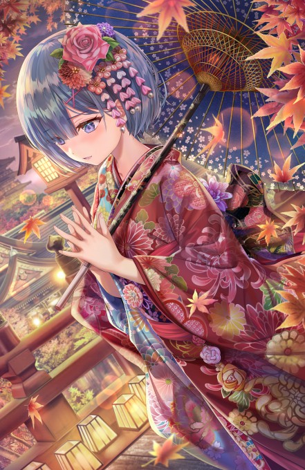 《Re：从零开始的异世界生活》雷姆8k手机壁纸(5098x7854)