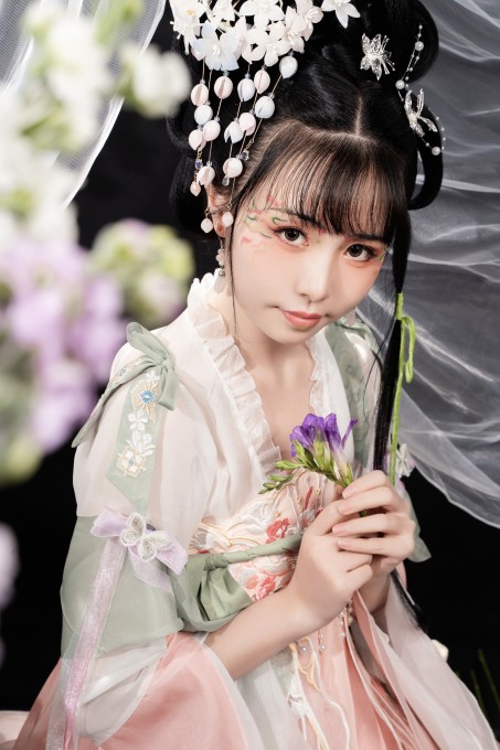 爆机少女喵小吉花间集(4000x6000)