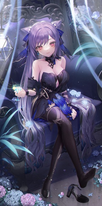 《原神》刻晴高清手机壁纸