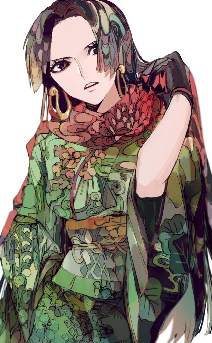 《航海王》波雅·汉库克2k手机壁纸(2365x3824)