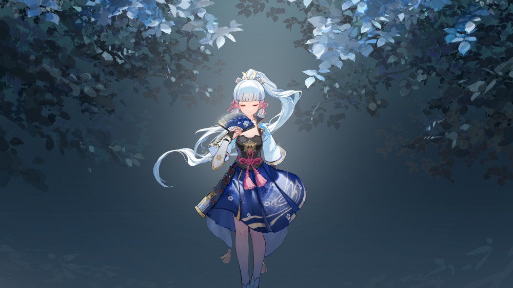 《原神》神里绫华4k电脑桌面壁纸