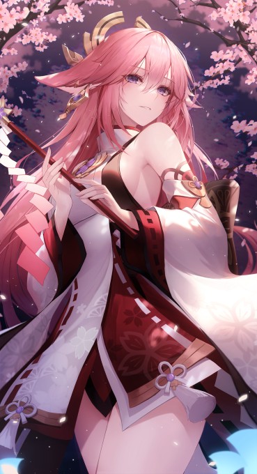 《原神》八重神子2k手机壁纸