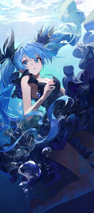 初音未来5k手机壁纸